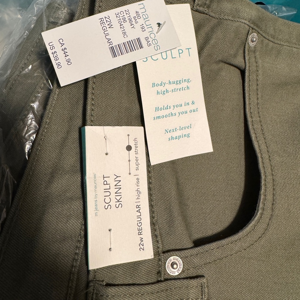 Maurice’s Olive Skinny Jean